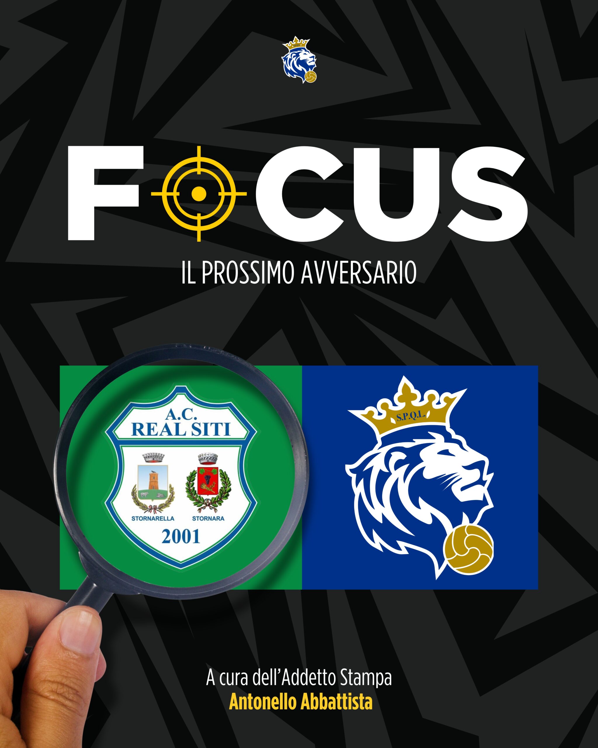 𝗙𝗢𝗖𝗨𝗦: 𝗜𝗹 𝗽𝗿𝗼𝘀𝘀𝗶𝗺𝗼 𝗮𝘃𝘃𝗲𝗿𝘀𝗮𝗿𝗶𝗼 – Real Siti